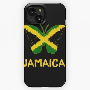 Jamaican Queen Proud Independent Melanin Women iPhone 15 Slim Phone Case Cover