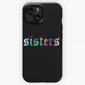 James Charles Sisters Paint Splatter Black iPhone 15 Slim Phone Case Cover