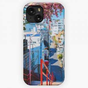 Japan Your Name Street Kimi No Na Wa iPhone 15 Slim Phone Case Cover