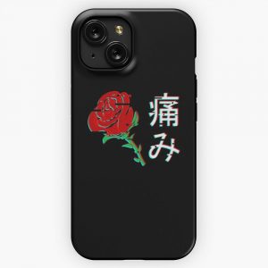 Japanese Aesthetic Rose V4 iPhone 15 Slim Phone Case Cover