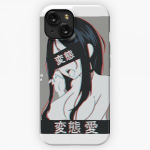 Japanese Anime Lewd Otaku Art iPhone 15 Slim Phone Case Cover