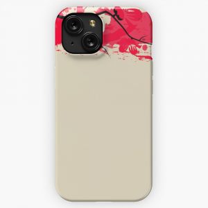 Japanese Blossom Inspiration iPhone 15 Slim Phone Case Cover