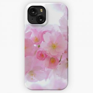 Japanese Cherry Blossom iPhone 15 Slim Phone Case Cover