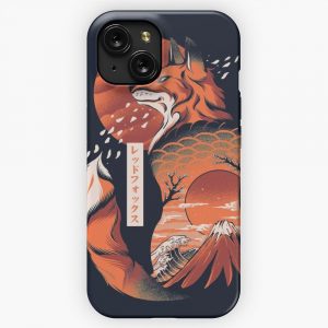 Japanese Fox iPhone 15 Slim Phone Case Cover