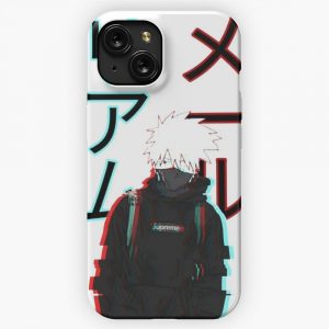 Japanese Text Anime Print iPhone 15 Slim Phone Case Cover