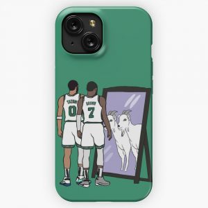 Jayson Tatum And Jaylen Brown Mirror Goats iPhone 15 Slim Phone Case Cover