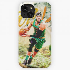 Jayson Tatum Artwork iPhone 15 Slim Phone Case Cover