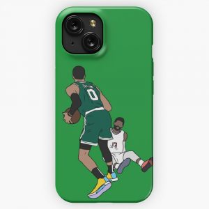 Jayson Tatum Crosses Over Paul George iPhone 15 Slim Phone Case Cover