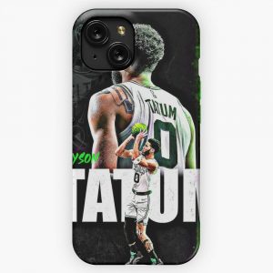 Jayson Tatum iPhone 15 Slim Phone Case Cover