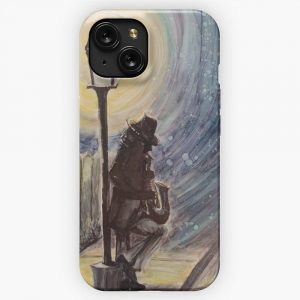 Jazz In The Lamplight iPhone 15 Slim Phone Case Cover