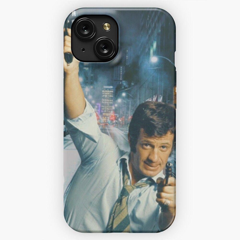 Jean Paul Belmondo The Magnificent Organic Cotton iPhone 15 Slim Phone Case Cover