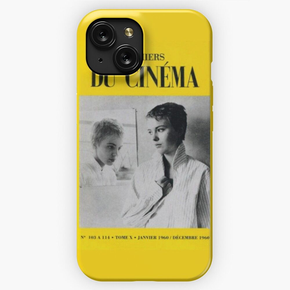 Jean Seberg Breathless Cahiers Du Cinema French New Wave Vintage 60S Cover iPhone 15 Slim Phone Case Cover