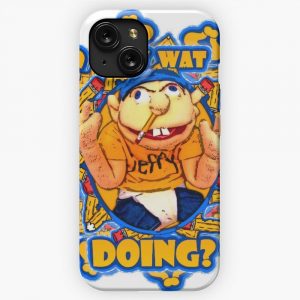 Jeffy Kingdom iPhone 15 Slim Phone Case Cover