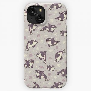 Jelly Bean Orcas iPhone 15 Slim Phone Case Cover