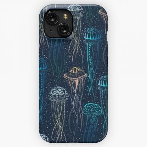 Jellyfish iPhone 15 Slim Phone Case Cover