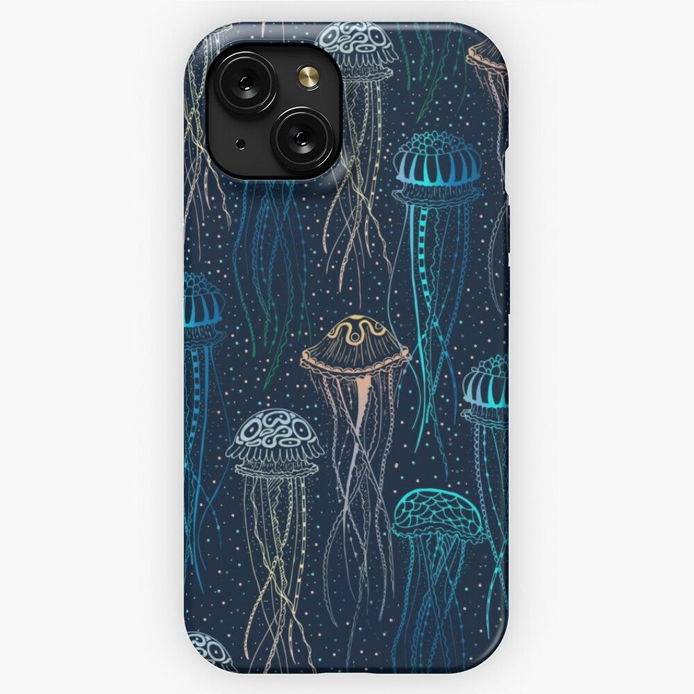 Jellyfish iPhone 15 Slim Phone Case Cover