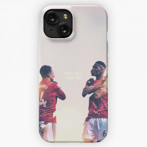 Jesse Lingard And Paul Pogba Of Manchester United Wakanda Forever Celebration iPhone 15 Slim Phone Case Cover