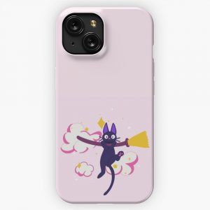 Jiji Ghilbli On A Broom iPhone 15 Slim Phone Case Cover