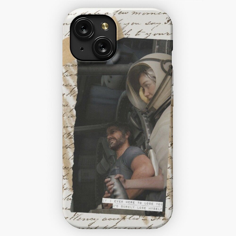 Joel And Ellie Going To The Moon The Last Of Us 2 iPhone 15 Slim Phone Case Cover