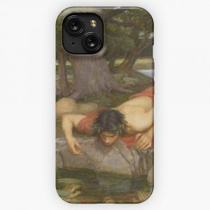 John William Waterhouse Echo And Narcissus 1903 iPhone 15 Slim Phone Case Cover