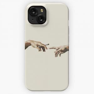 Joint Pass The Creation Of Adam iPhone 15 Slim Phone Case Cover
