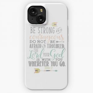 Joshua 19 Bible Verse iPhone 15 Slim Phone Case Cover