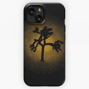 Joshua Tree Gold 30Th iPhone 15 Slim Phone Case Cover