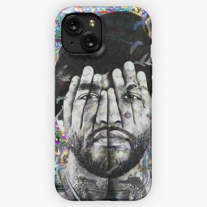 Joyner Lucas Portrait Artwork iPhone 15 Slim Phone Case Cover