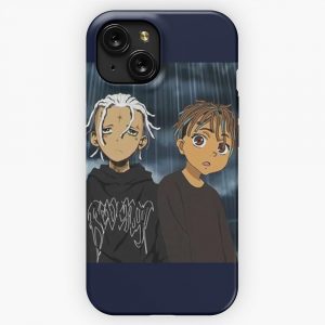 Juicewrld X Xxxtentacion Anime iPhone 15 Slim Phone Case Cover