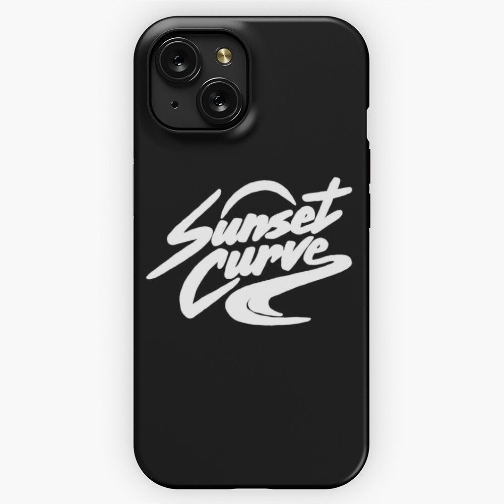 Julie And The Phantoms Sunset Curve Band Logo iPhone 15 Slim Phone Case Cover
