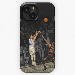 Jump Shoot Ball iPhone 15 Slim Phone Case Cover
