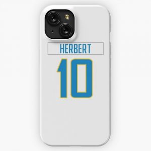 Justin Herbert Chargers 2 iPhone 15 Slim Phone Case Cover