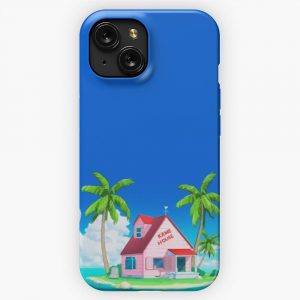 Kame House Dragon Ball iPhone 15 Slim Phone Case Cover