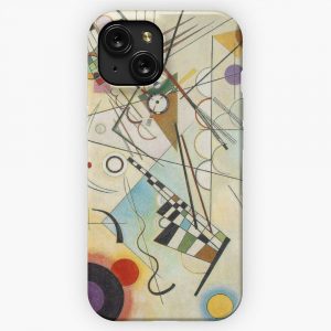 Kandinsky Composition No 8 iPhone 15 Slim Phone Case Cover