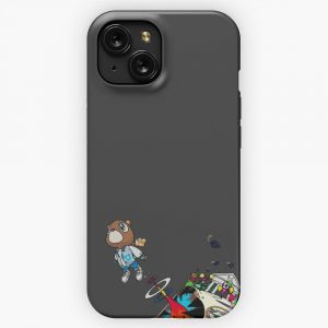 Kanye Graduation Bear iPhone 15 Slim Phone Case Cover
