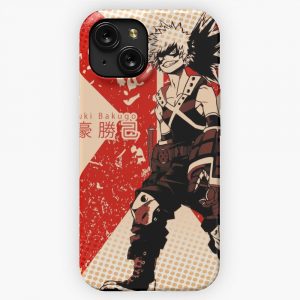 Katsuki Explosion Kacchan iPhone 15 Slim Phone Case Cover