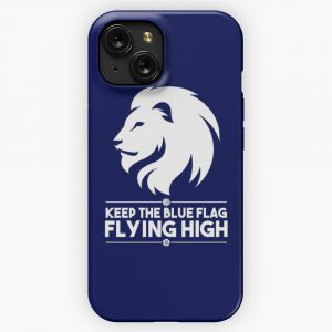 Keep The Blue Flag Flying High iPhone 15 Slim Phone Case Cover