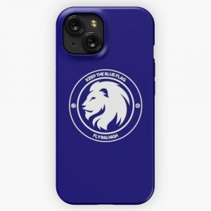 Keep The Blue Flag Flying High Left Crest iPhone 15 Slim Phone Case Cover