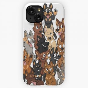 Kelpie Pile iPhone 15 Slim Phone Case Cover