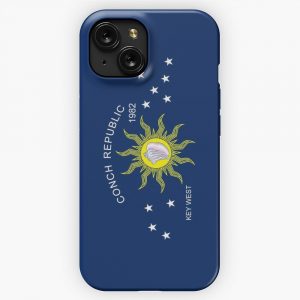 Key West Flag iPhone 15 Slim Phone Case Cover