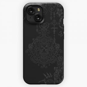 Kh3 Black Design iPhone 15 Slim Phone Case Cover