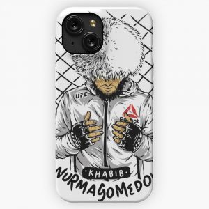 Khabib The Eagle Nurmagomedov iPhone 15 Slim Phone Case Cover