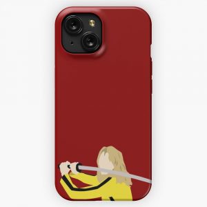 Kill Bill Katana Sword Scene iPhone 15 Slim Phone Case Cover