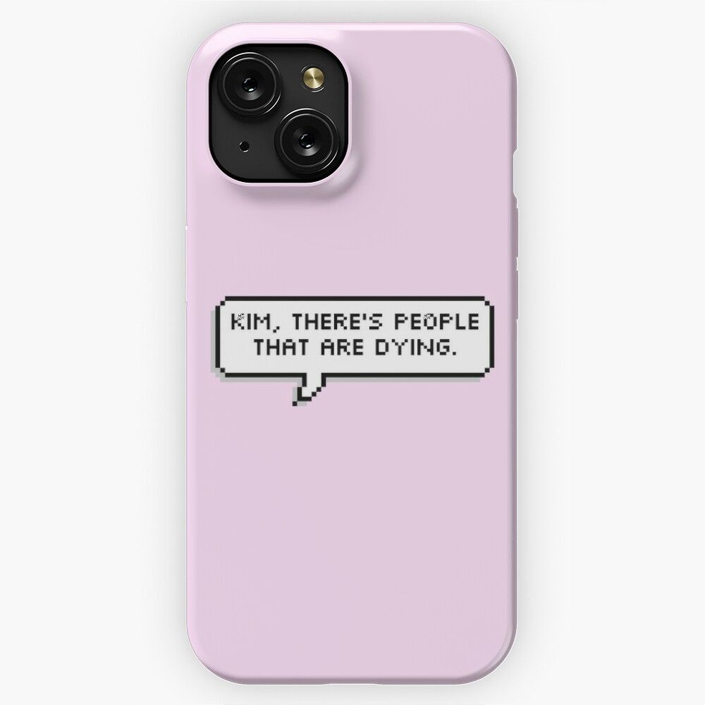 Kim iPhone 15 Slim Phone Case Cover