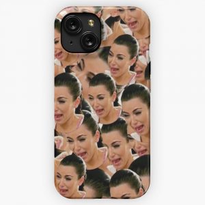 Kim Kardashian Crying Cry iPhone 15 Slim Phone Case Cover