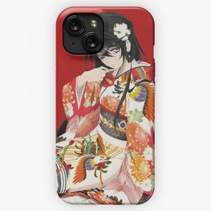 Kimono Velvet Crowe iPhone 15 Slim Phone Case Cover