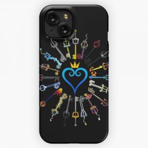 Kingdom Hearts Keyblades iPhone 15 Slim Phone Case Cover