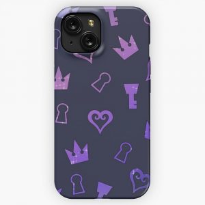 Kingdom Hearts Pattern 2 iPhone 15 Slim Phone Case Cover