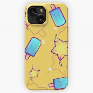 Kingdom Hearts Seasalt And Paopu Pattern iPhone 15 Slim Phone Case Cover