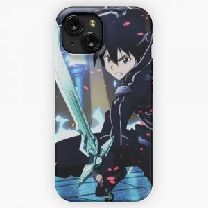 Kirito With Dark Repulsor iPhone 15 Slim Phone Case Cover